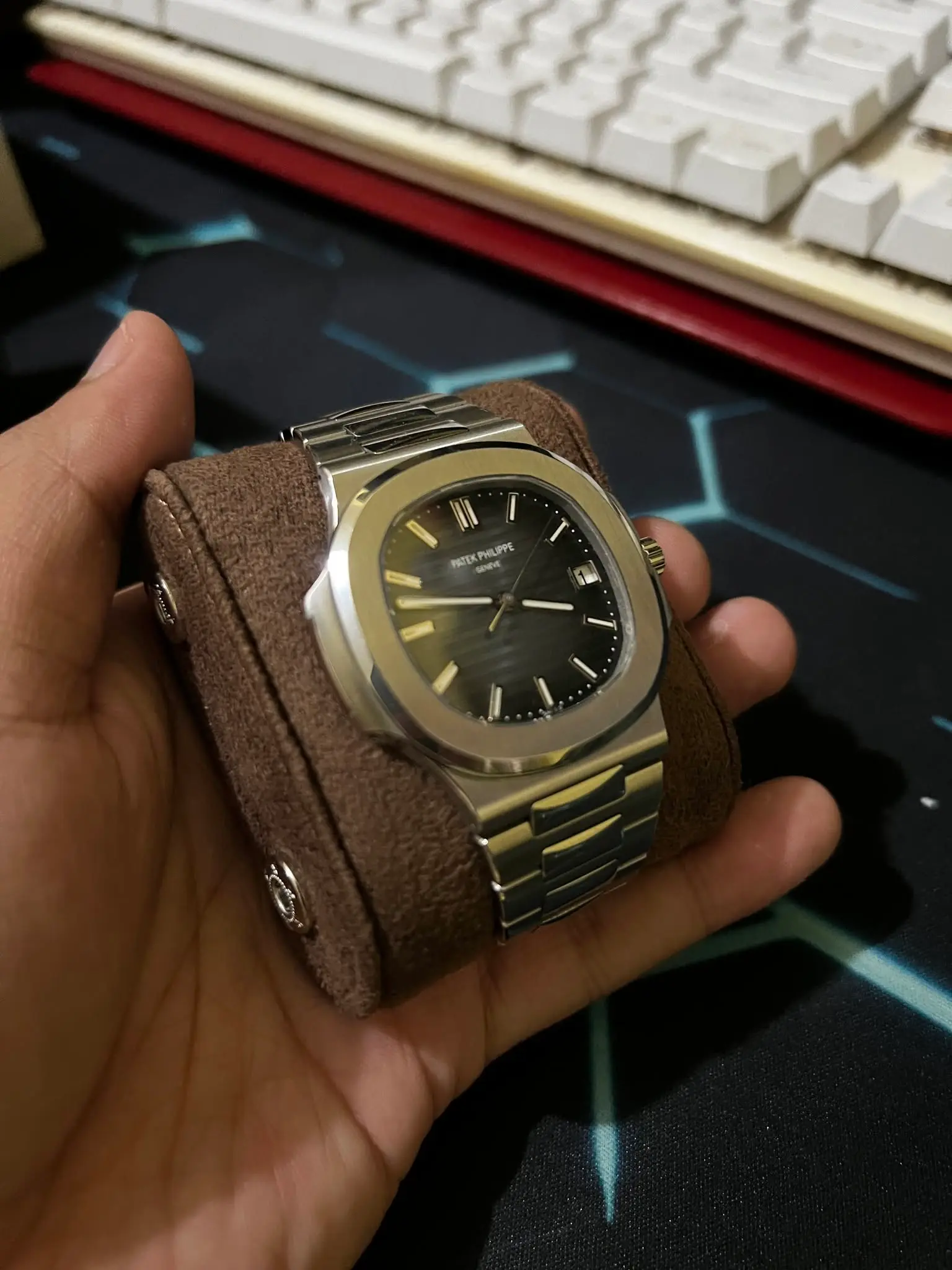 Otrzymana Datejust — detal tarczy